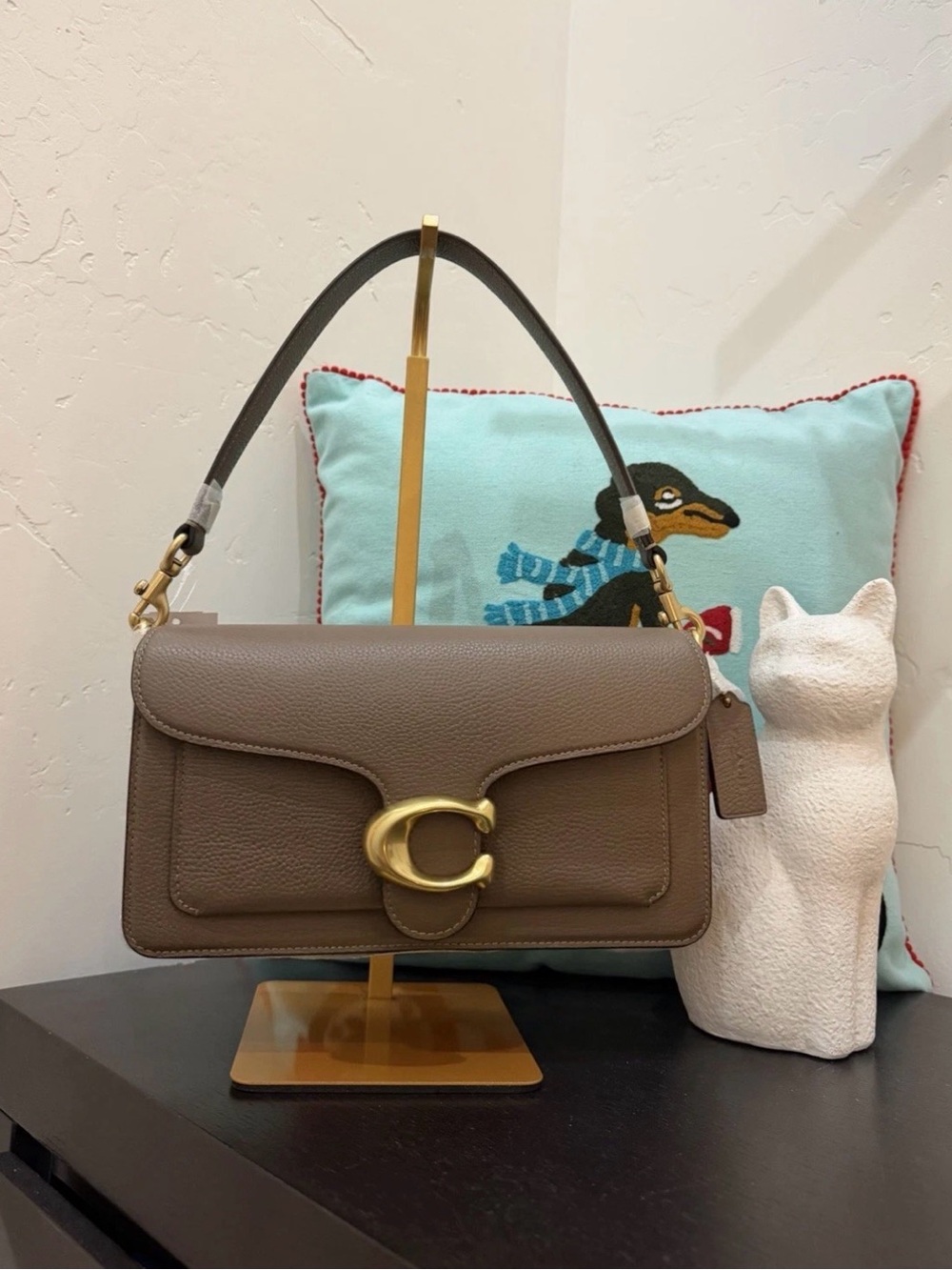 Coach Tabby 26 Dark Stone NWT